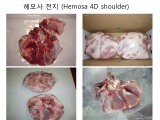 Frozen pork 4D shoulders